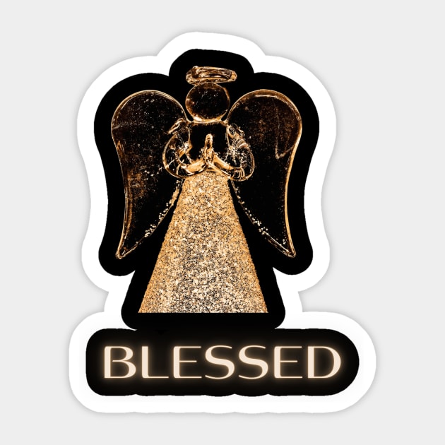 Spiritual guardian angel blessing Sticker by Mia